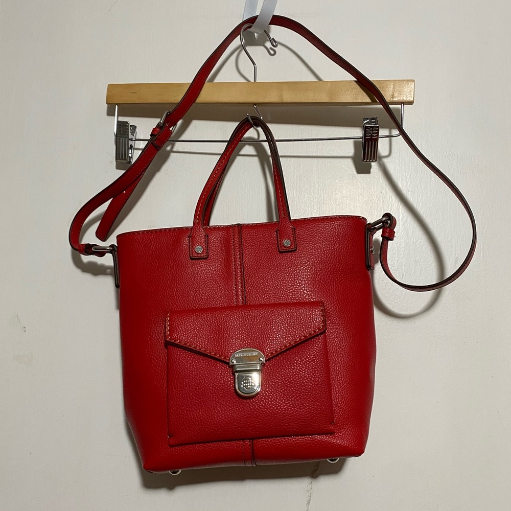 Dana Buchman Small Satchel leather Bag NWOT